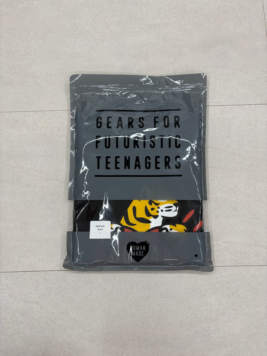 휴먼메이드 타이거 그래픽 티셔츠 L 상품이미지1