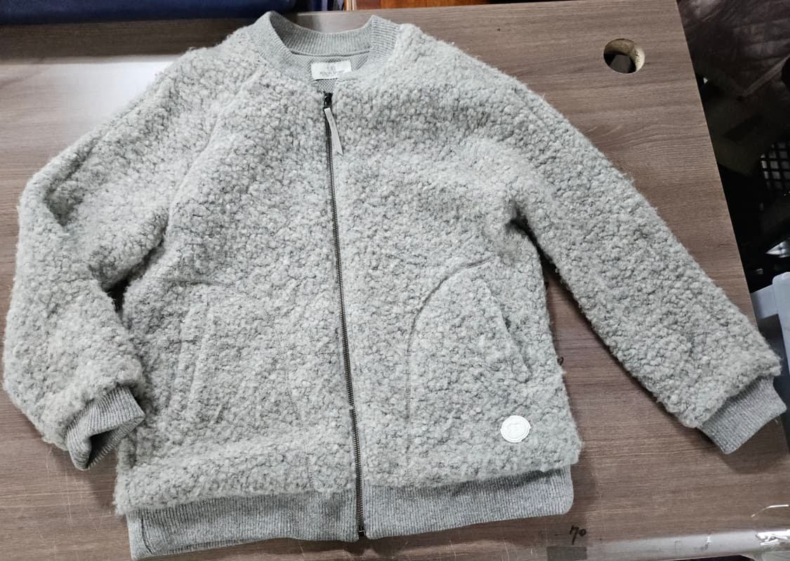 코오롱스포츠 여성 부클 플리스 스테디 움넥 재킷 95 상품이미지2