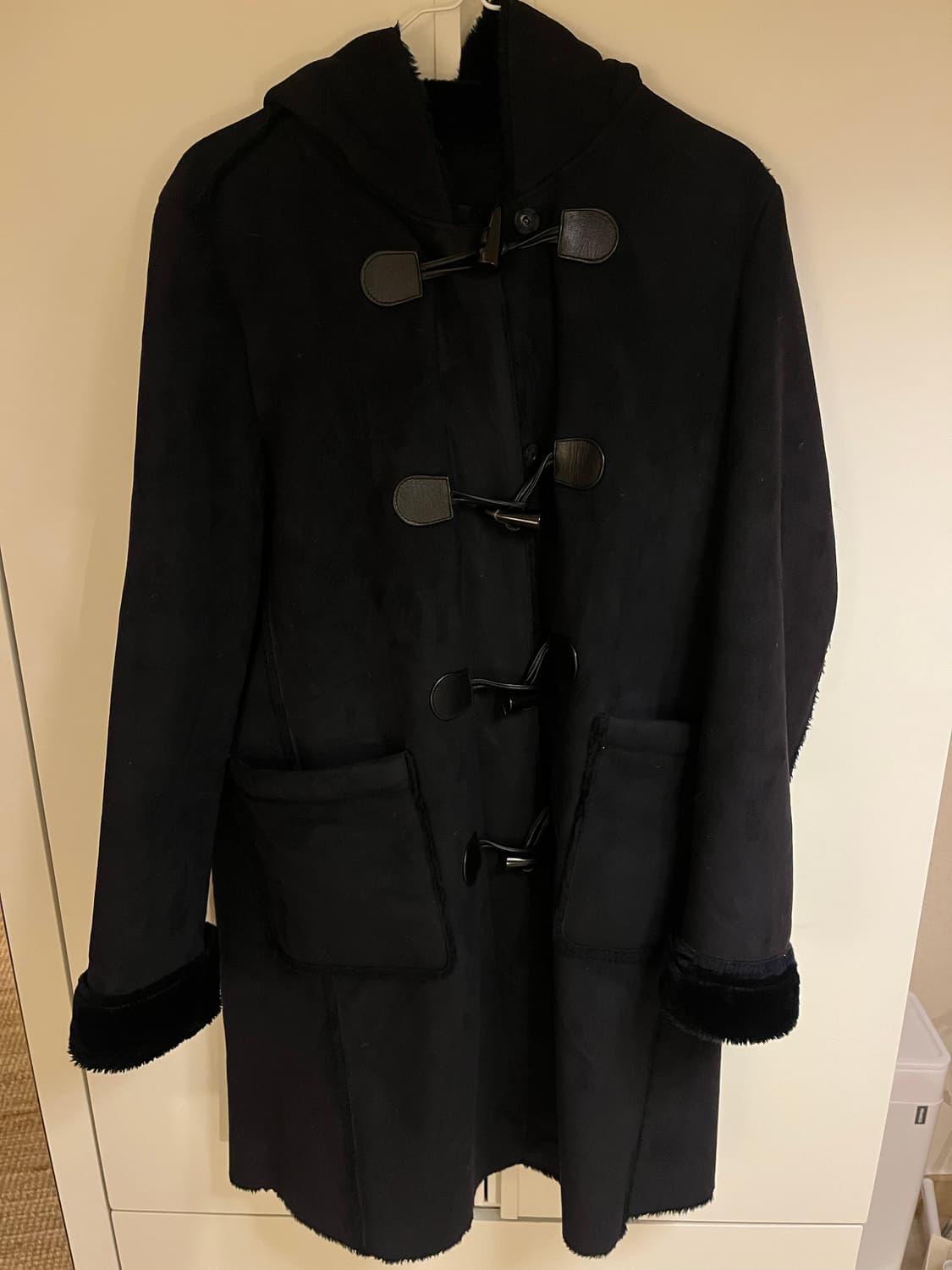 Ilda Woo Young Mi 우영미 후드 더플 무스탕 코트 상품이미지2