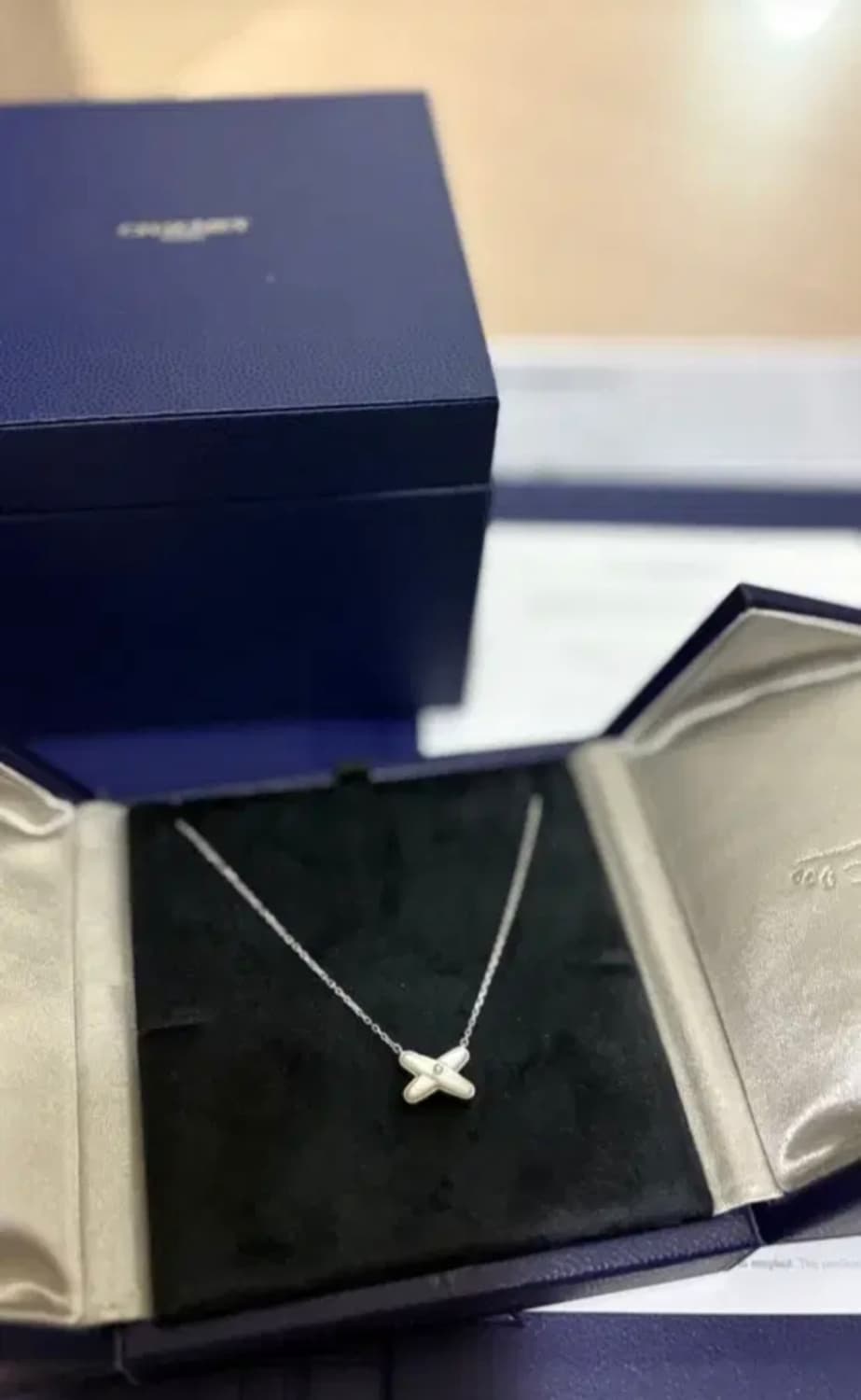 쇼메 주드리앙 화이트 목걸이 상품이미지3