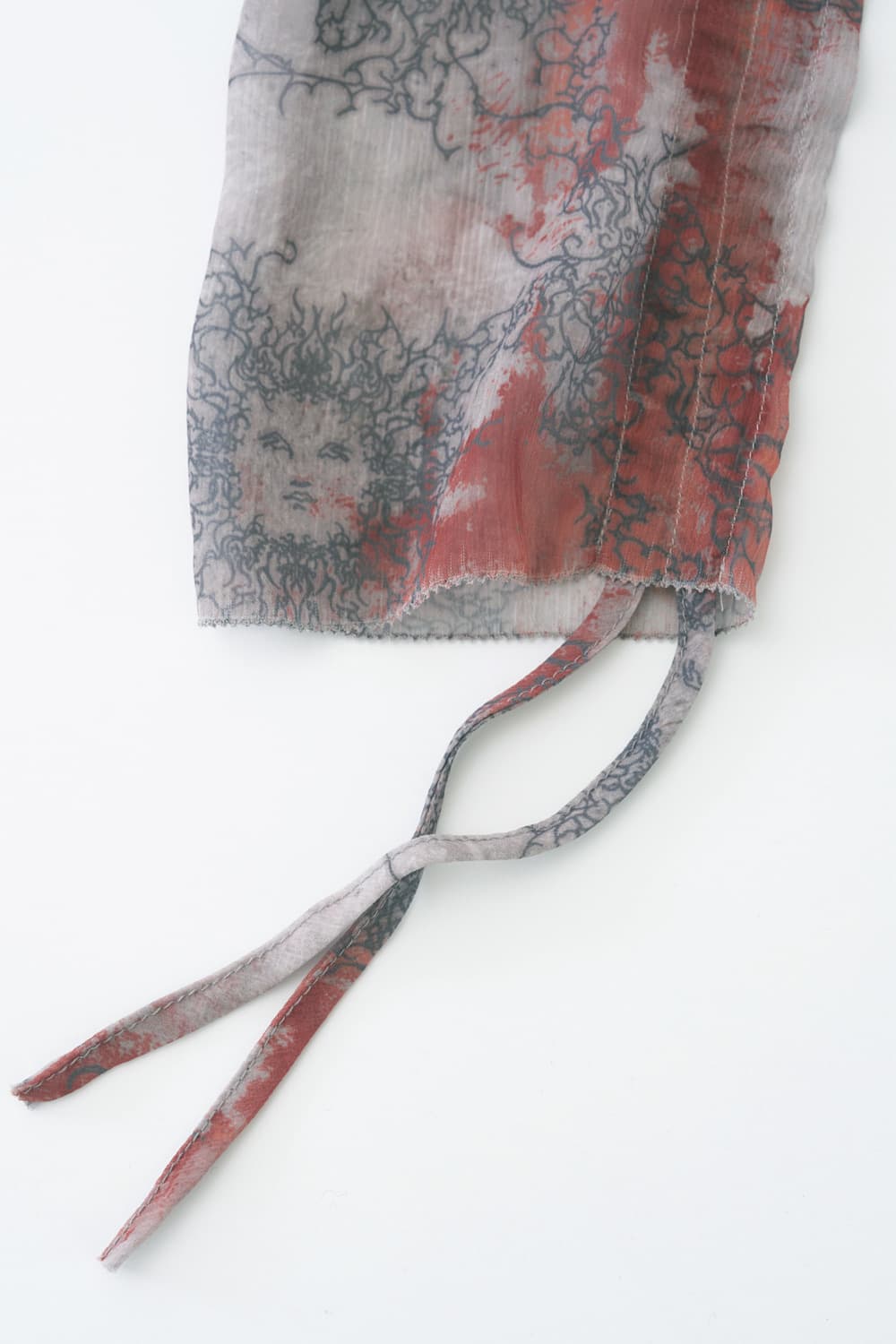 라라미미 시어 스모킹 블라우스 상품이미지3