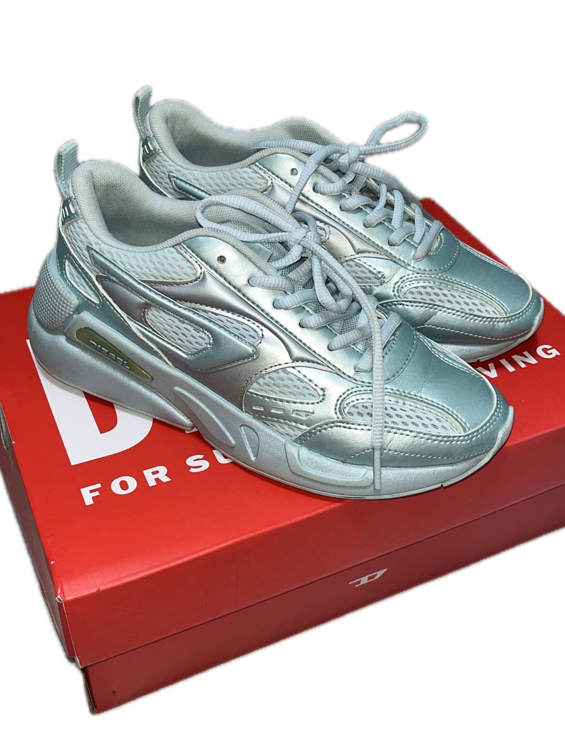 DIESEL SERENDIITY SNEAKERS PASTEL SKY 상품이미지3
