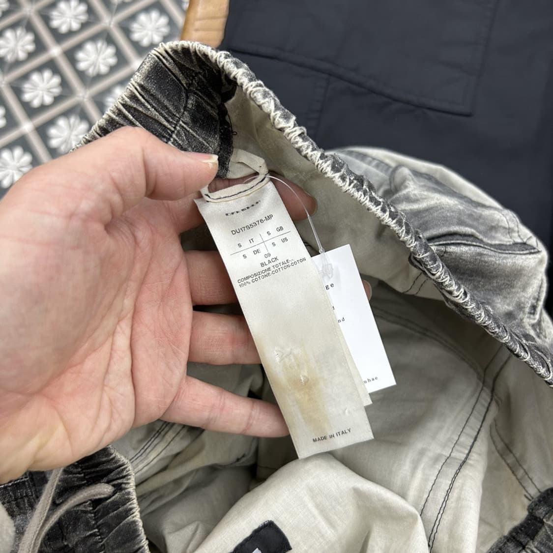 16391 - 릭오웬스 크리치 카고 팬츠 상품이미지7