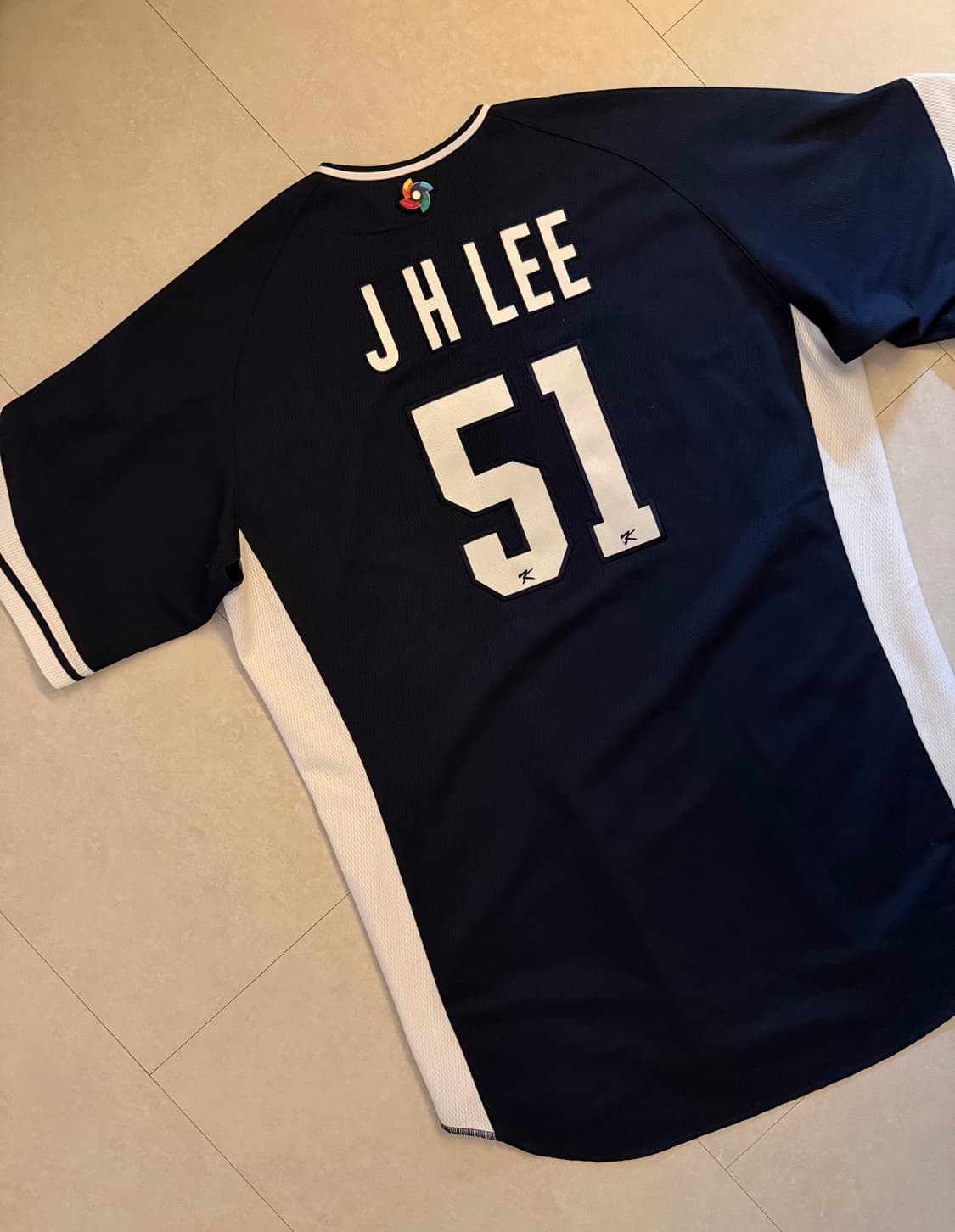 2023wbc이정후 실착 지급용 유니폼 상품이미지1