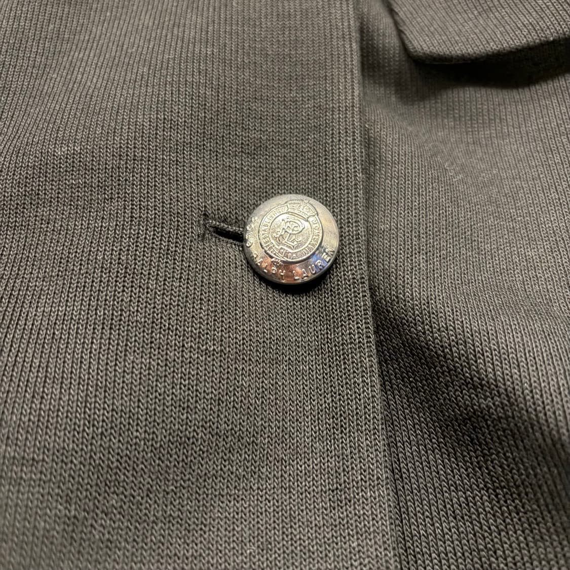 [0] 폴로 랄프로렌 블랙 레이온 더블 은장 버튼 블레이저 C834 상품이미지5