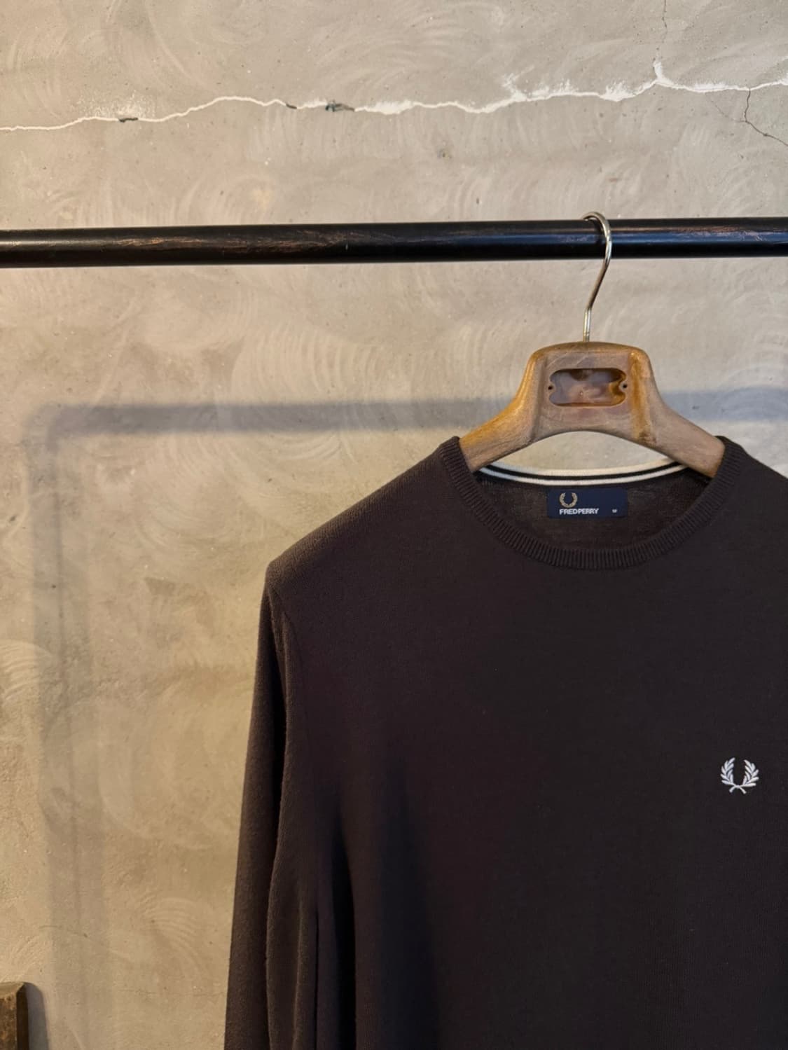 프레드페리 메리노울 니트 100 상품이미지2