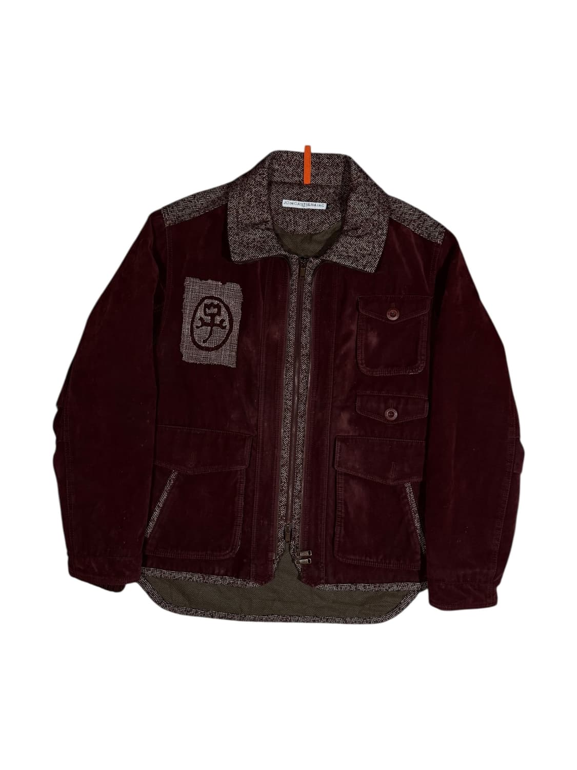 Castelbajac 까스텔바작 헤링본 디테일 워크자켓 상품이미지1