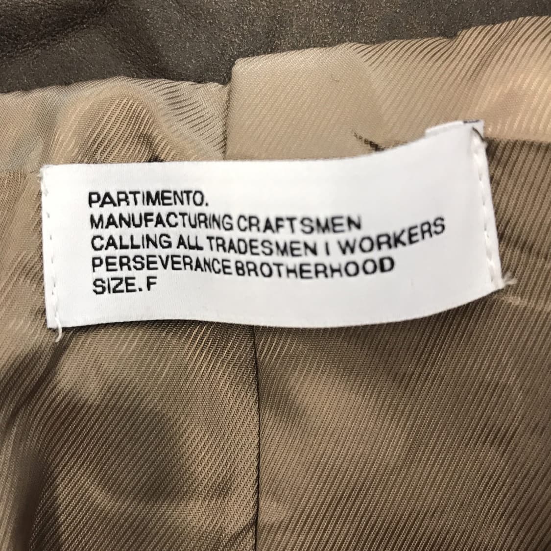 파르티멘토 우먼스 스웨이드레더자켓 [F] 상품이미지5