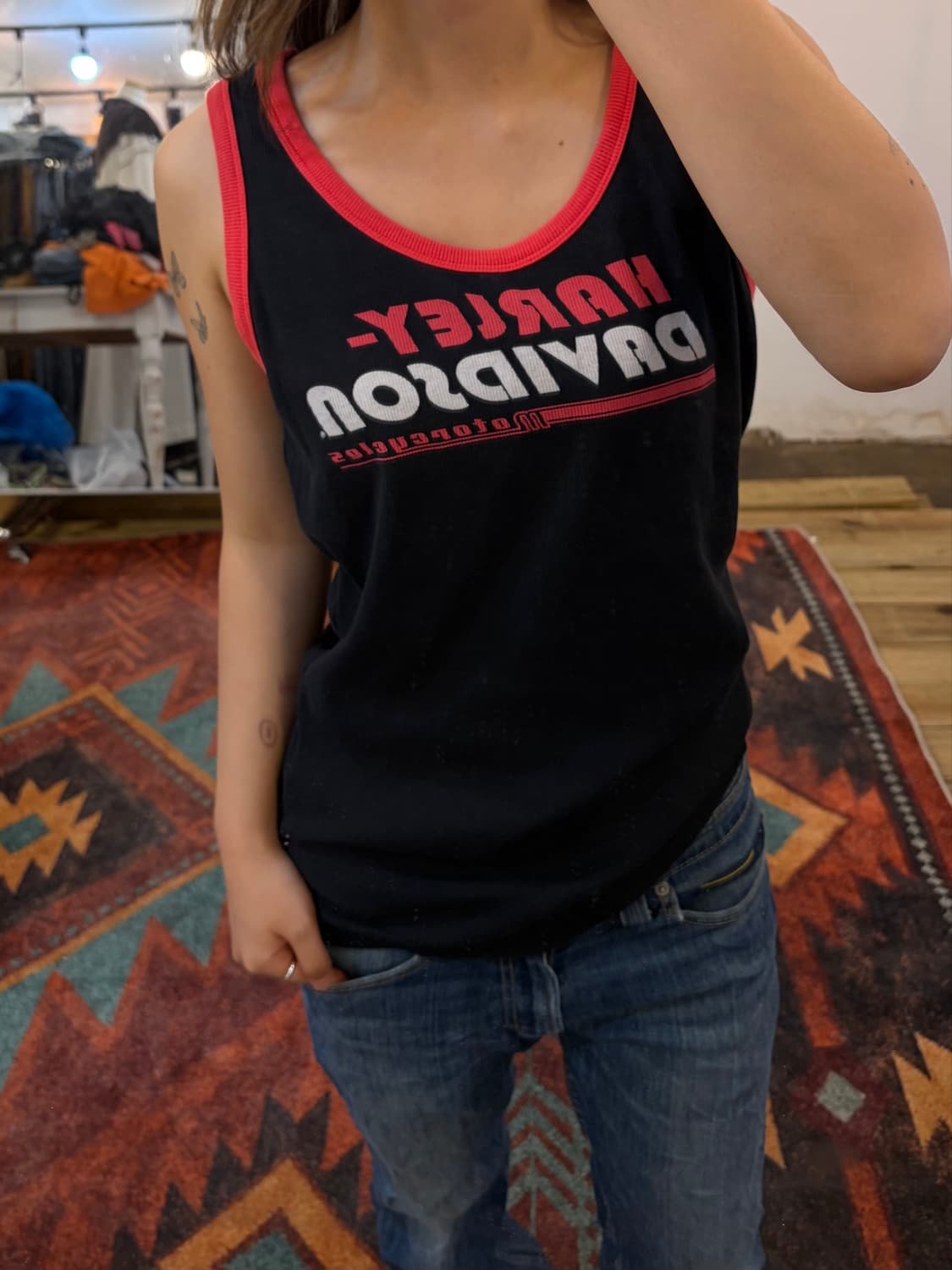 Harley-Davidson Racing Tank Top 상품이미지1