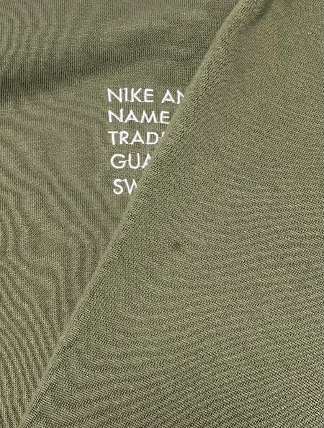나이키 스우시 맨투맨 카키 상품이미지4