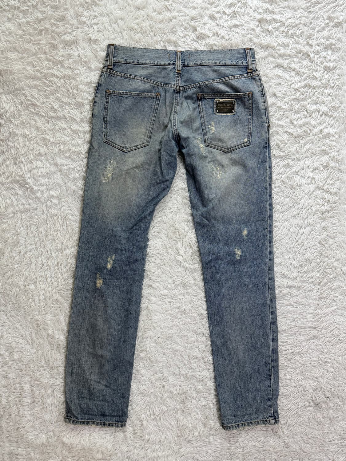 [돌체앤가바나] 정품 디스트로이드 워싱 슬림진 (size 46) 상품이미지7
