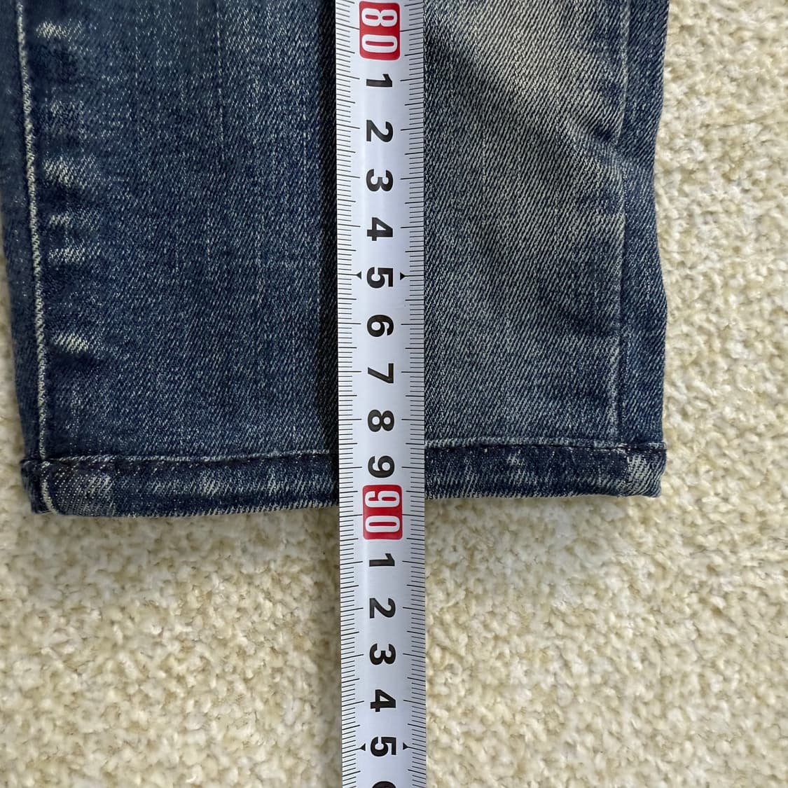 [25] 게스 데미지 슬림핏 데님팬츠 0115T1 상품이미지8