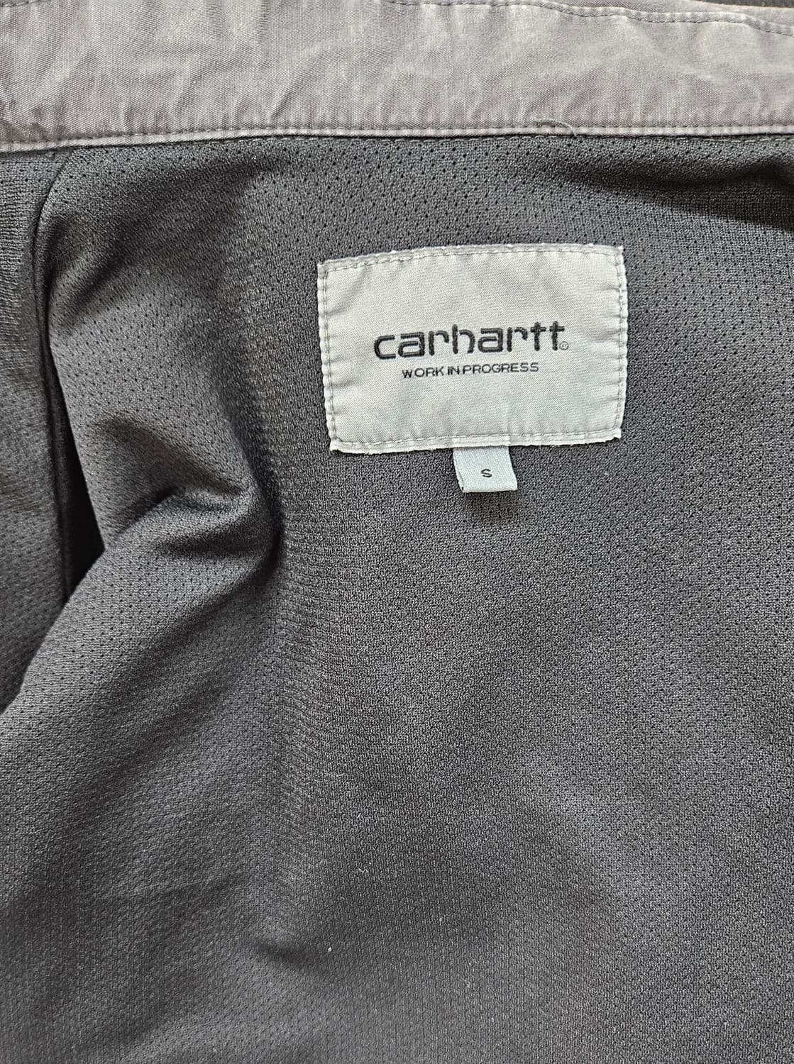 칼하트 kenard 가먼트다잉 셔츠 자켓 스톤그레이 상품이미지6