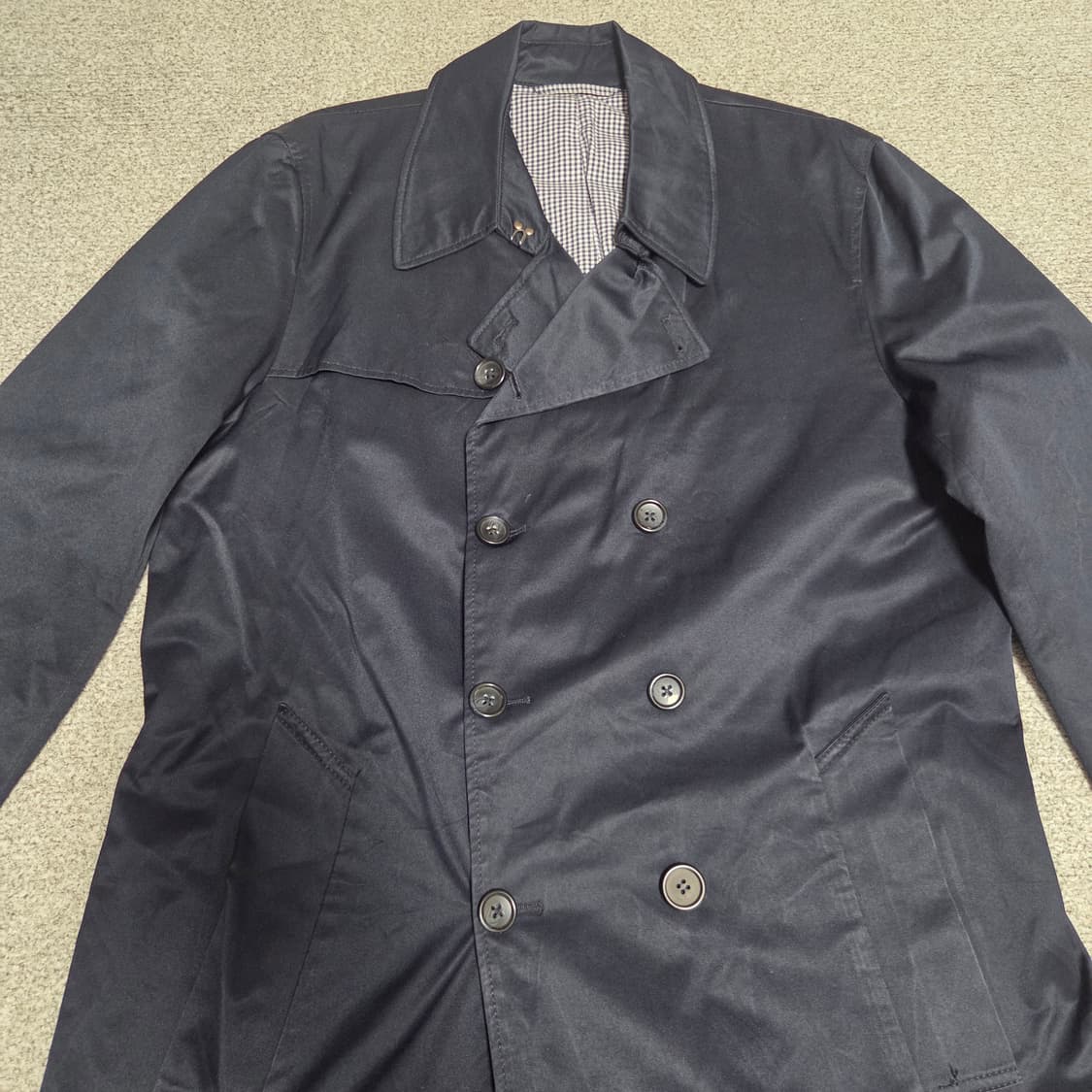 GU 코튼 트렌치 코트 L(100) 상품이미지2