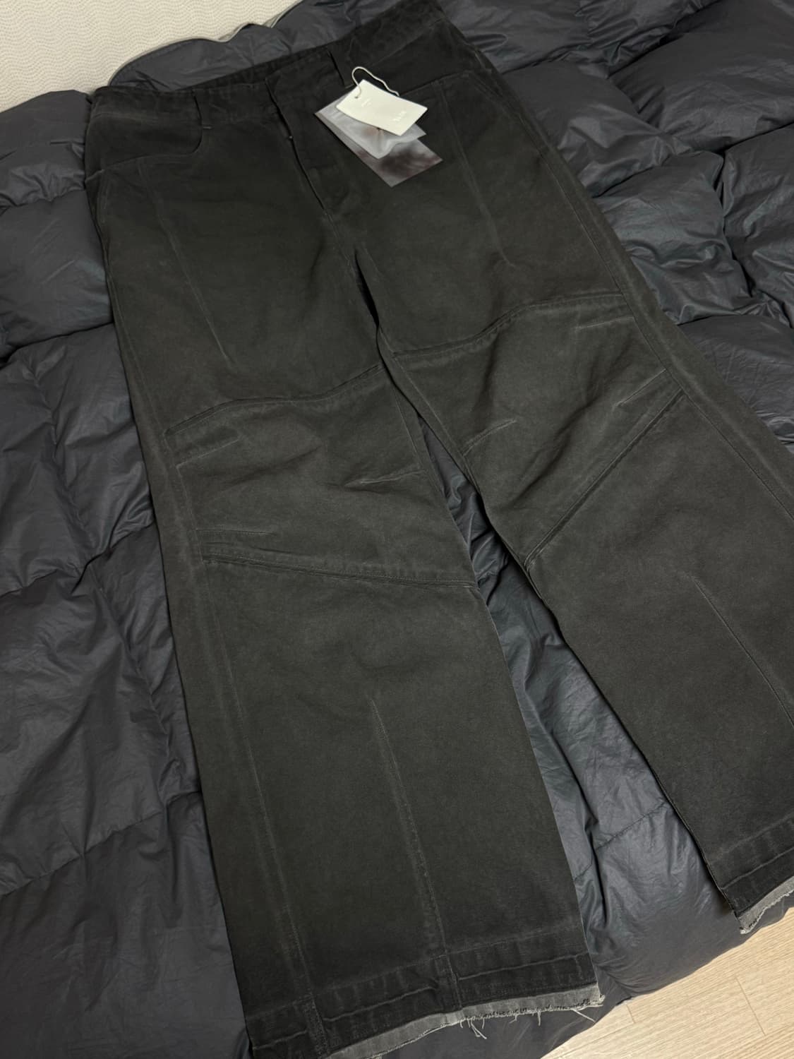 [XL] xlim 엑슬림 ep8 01 TROUSERS 워시드 블랙 상품이미지1