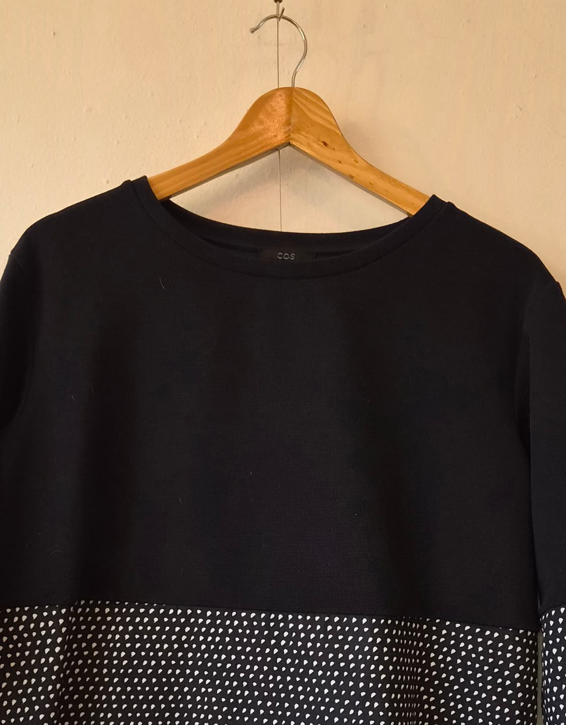 코스 Cos 여성 칠부배색티블라우스 XS사이즈 상품이미지1