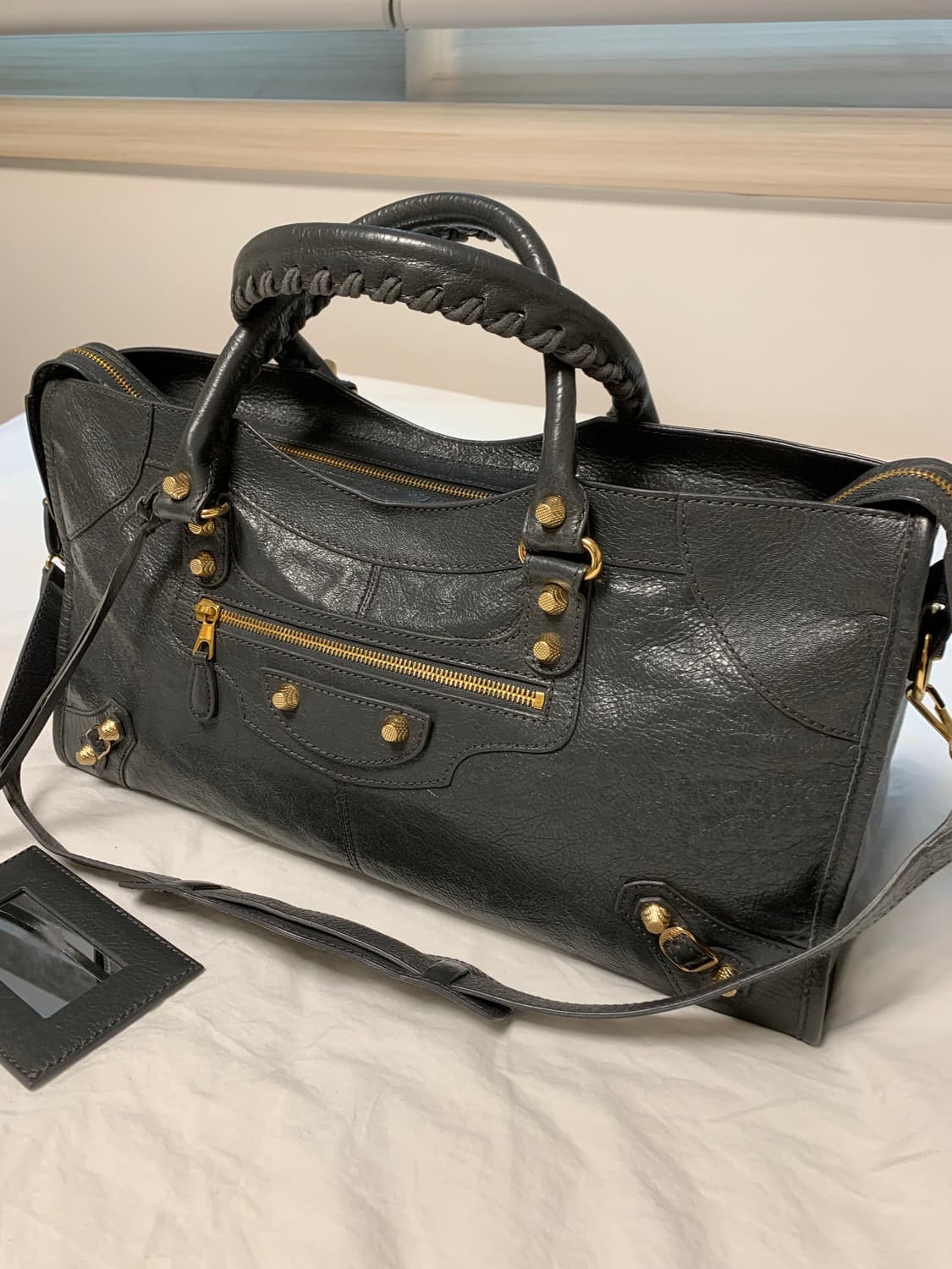 발렌시아가 시티백 모터백 라지 스트랩 상품이미지2