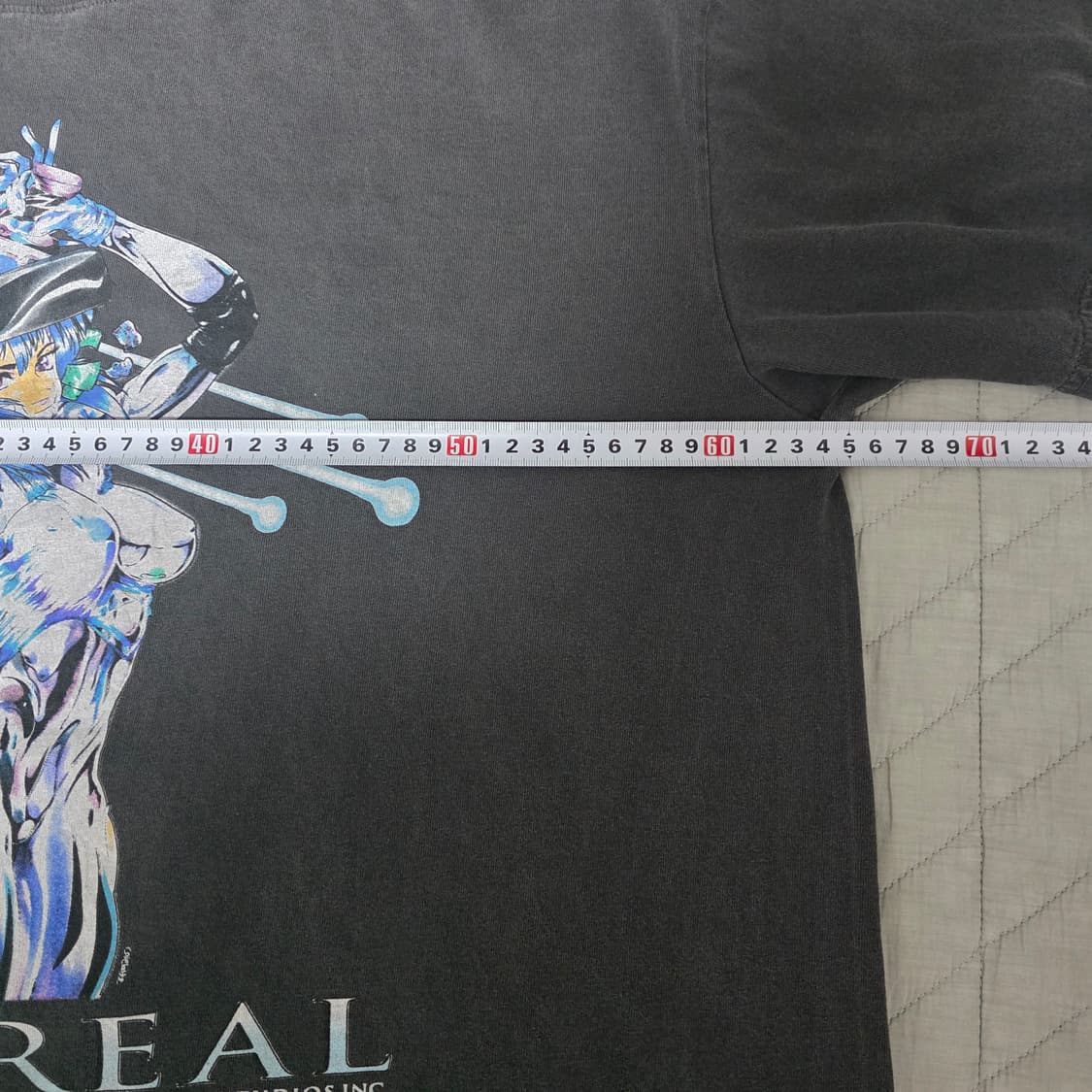 [XL] 공각기동대 부틀렉 이더리얼 스튜디오 페이드 블랙 티셔츠 상품이미지9