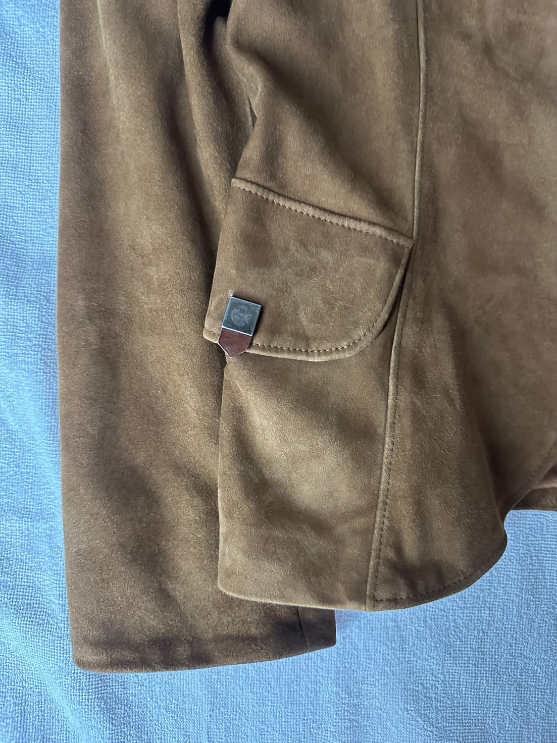 스웨이드 가죽 자켓 made in Italia 상품이미지3