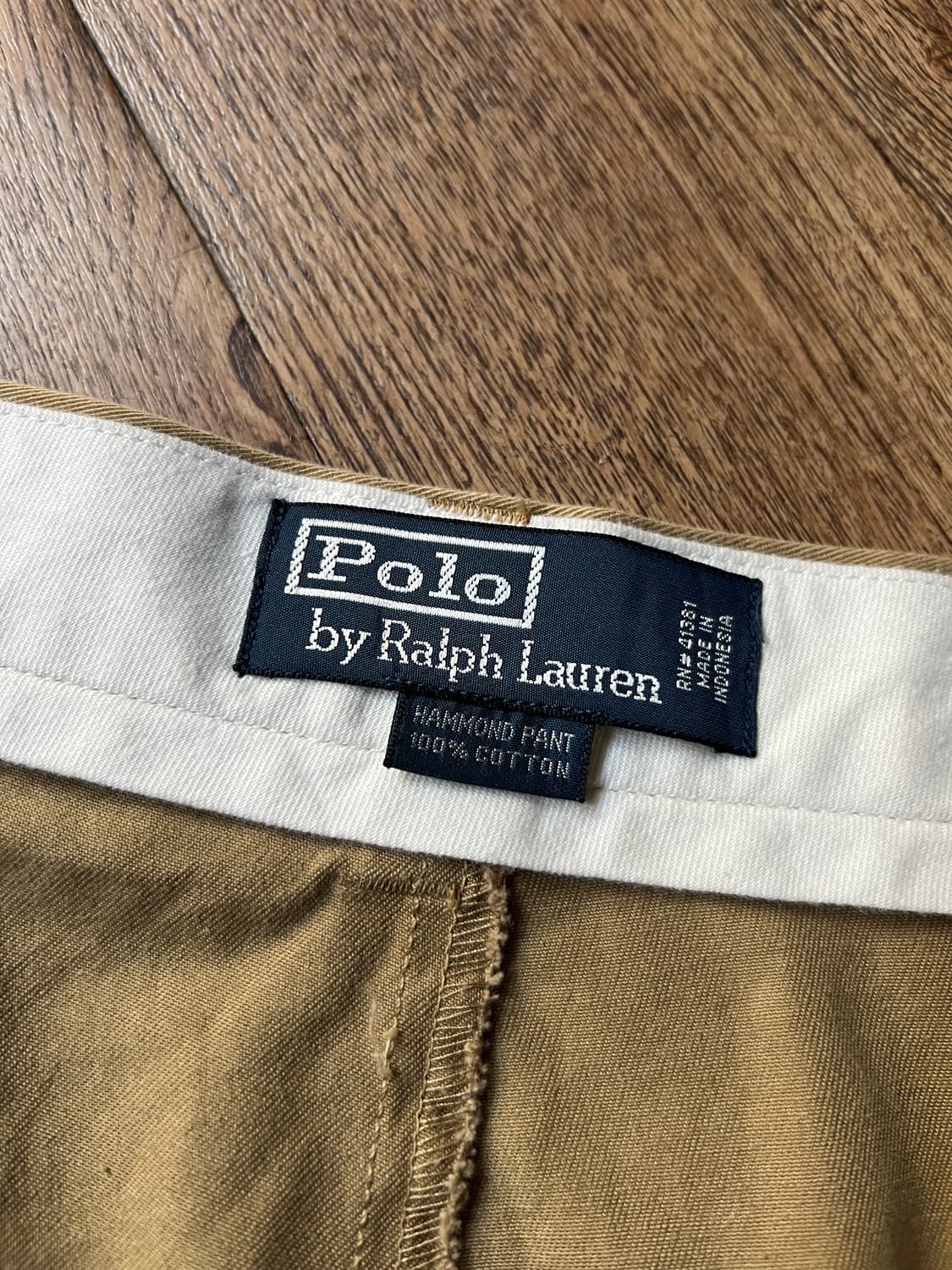 [36]폴로 랄프로렌 HAMMOND 클래식 롤업 치노팬츠 상품이미지5
