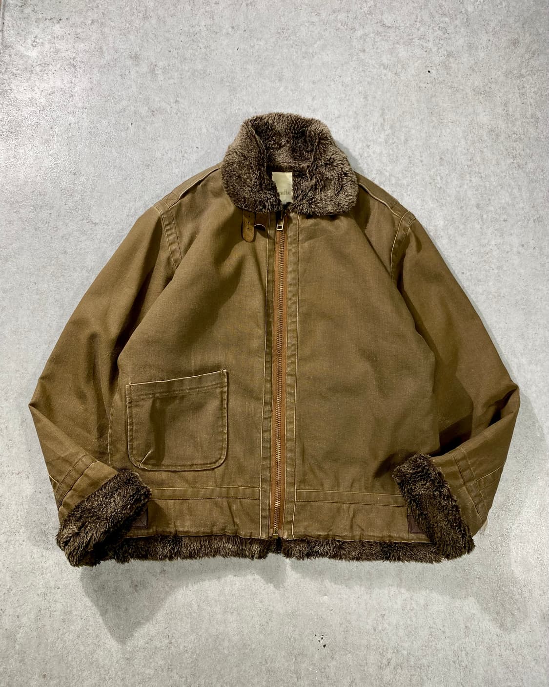 [L] House Of Blues 브라운 데님 B-3 자켓 상품이미지1