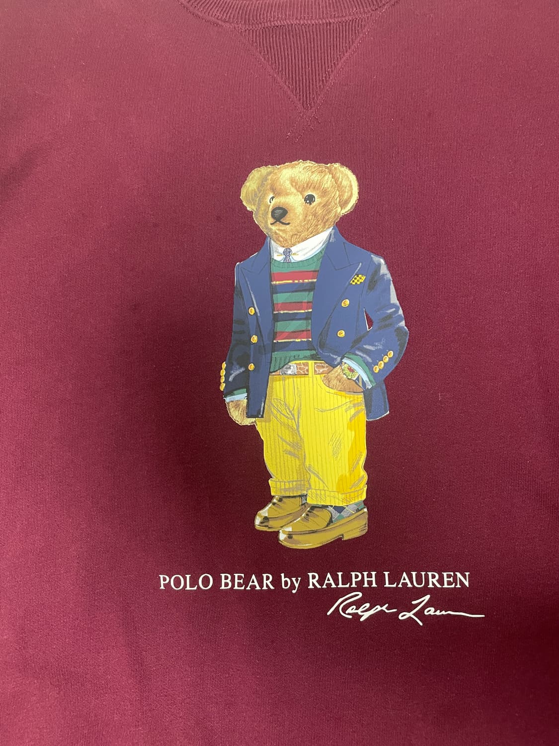 폴로 테디베어 맨투맨 L 상품이미지3
