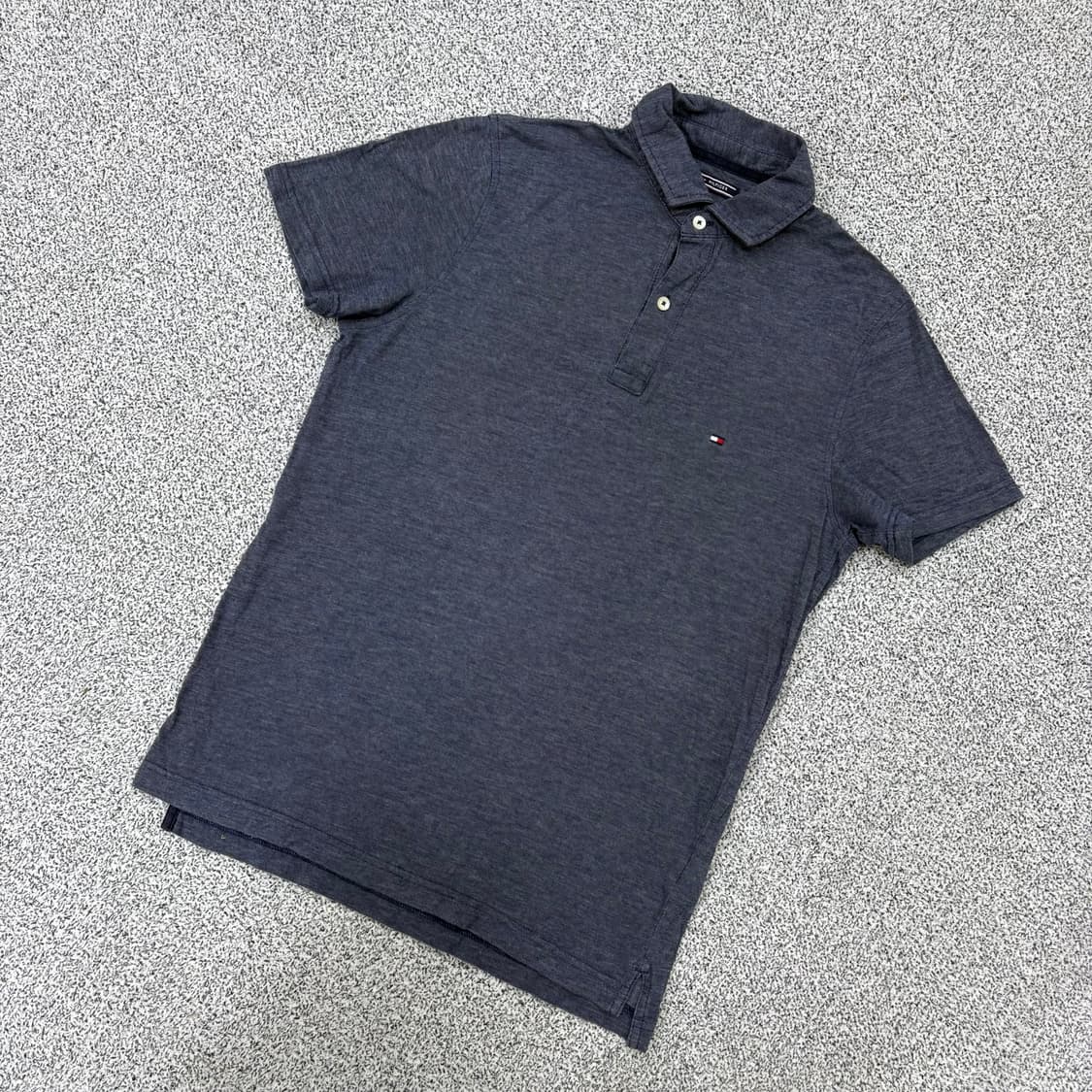 M 타미힐피거 남성 슬림핏 반팔 티셔츠 0319J 상품이미지1