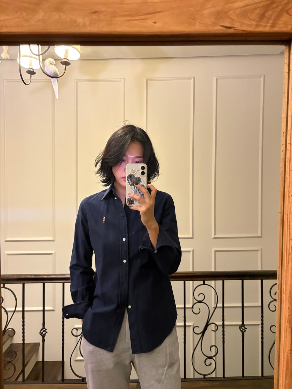 폴로 네이비 셔츠 상품이미지1