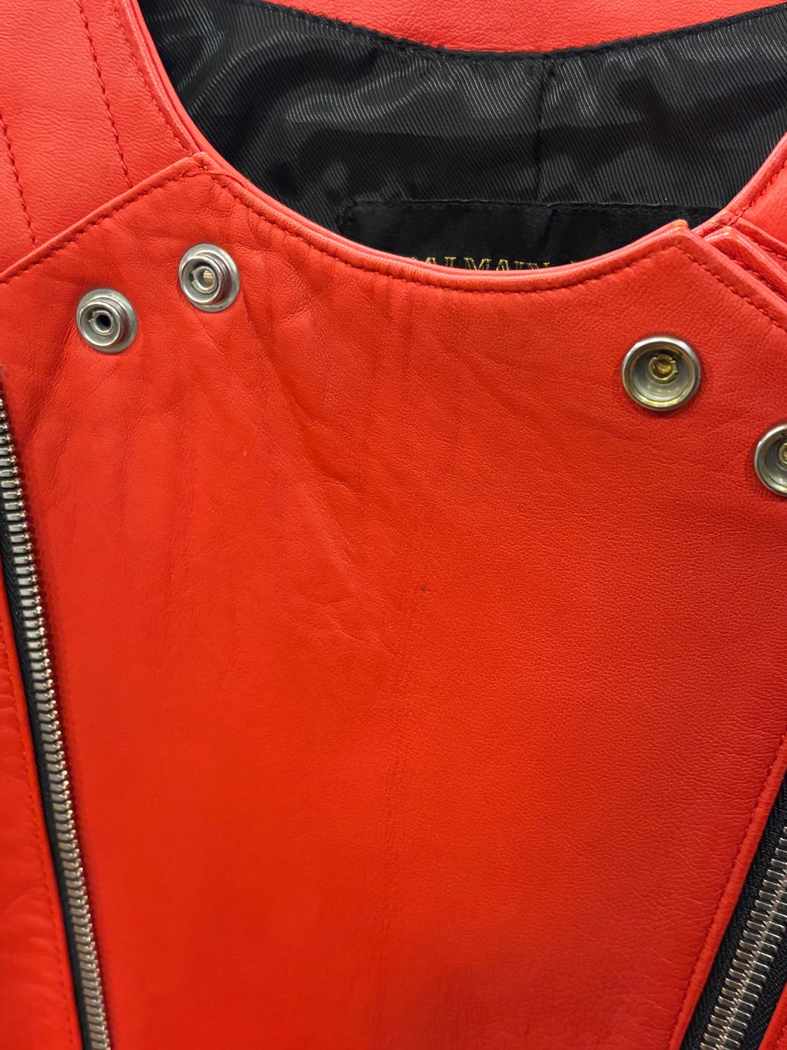 발망 h&m 레더 바이커자켓 44 L 상품이미지7