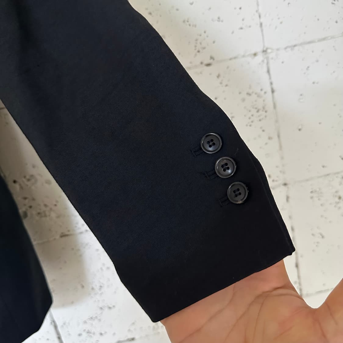 L 토니웩 3버튼 블레이저 블랙 상품이미지4