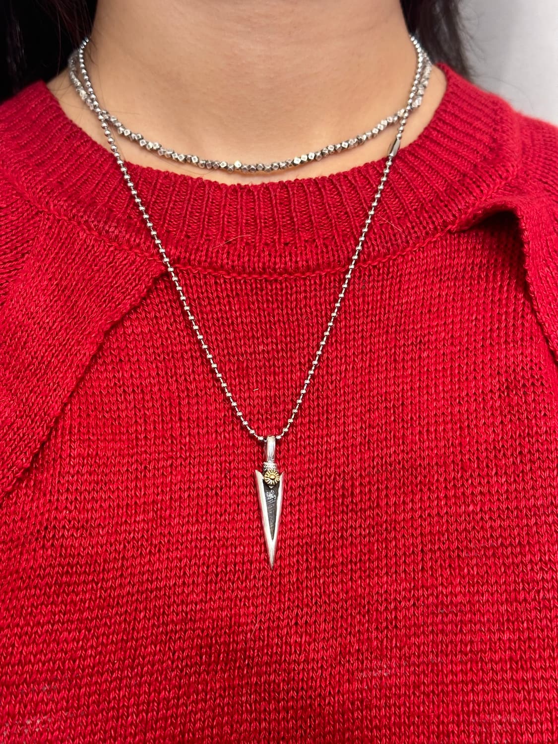 Sun dagger 925silver pendant➕s 상품이미지4