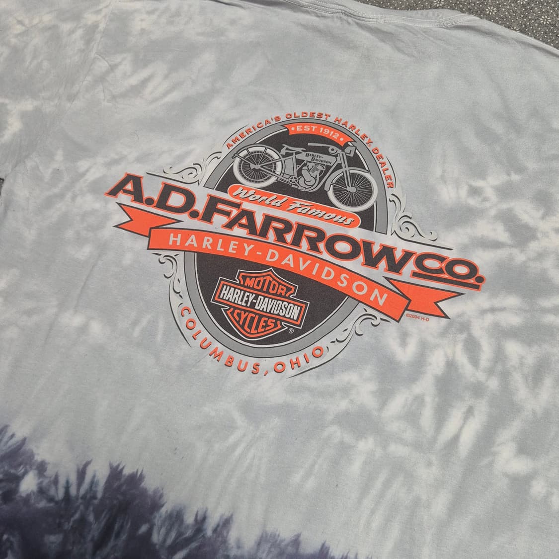 [L] 할리데이비슨 핀입걸 슬리브  -360 상품이미지4