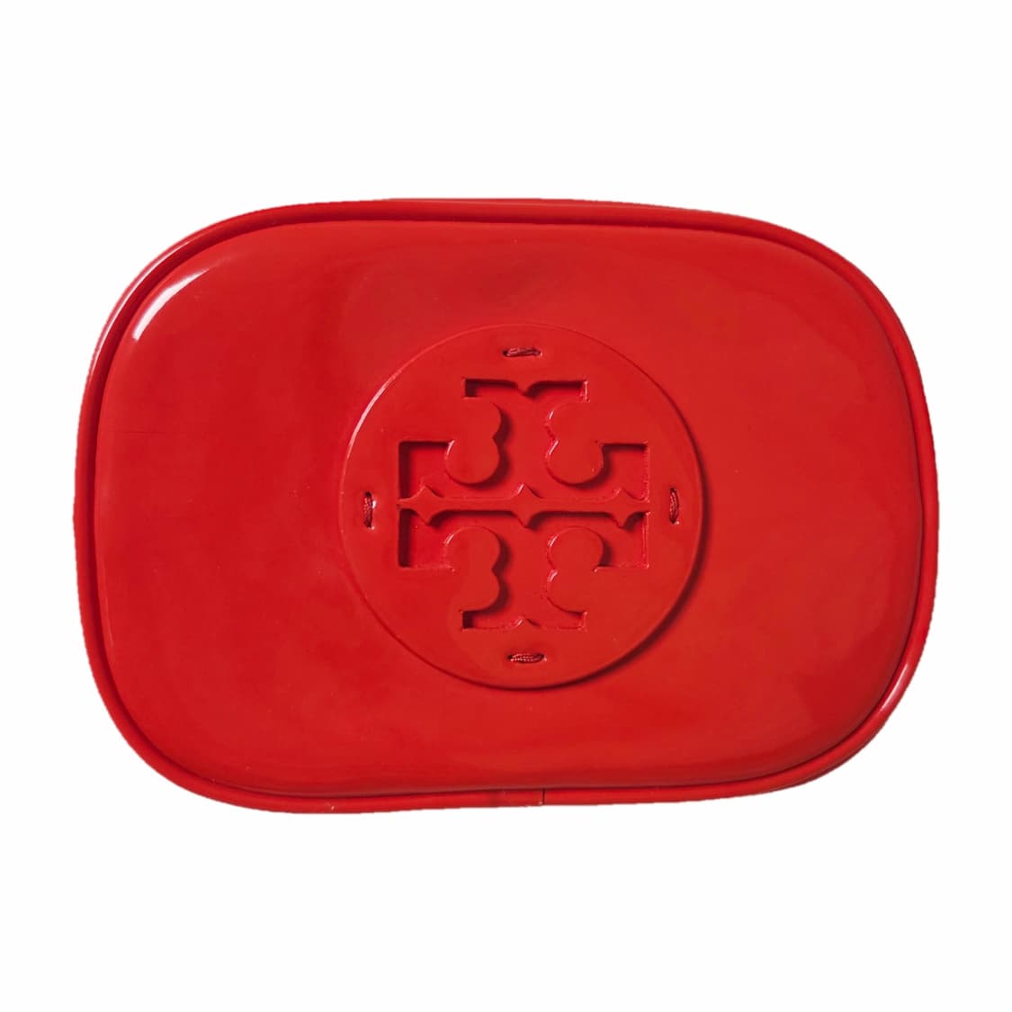 Tory Burch Stacked Patent Cosmetic Case 상품이미지1