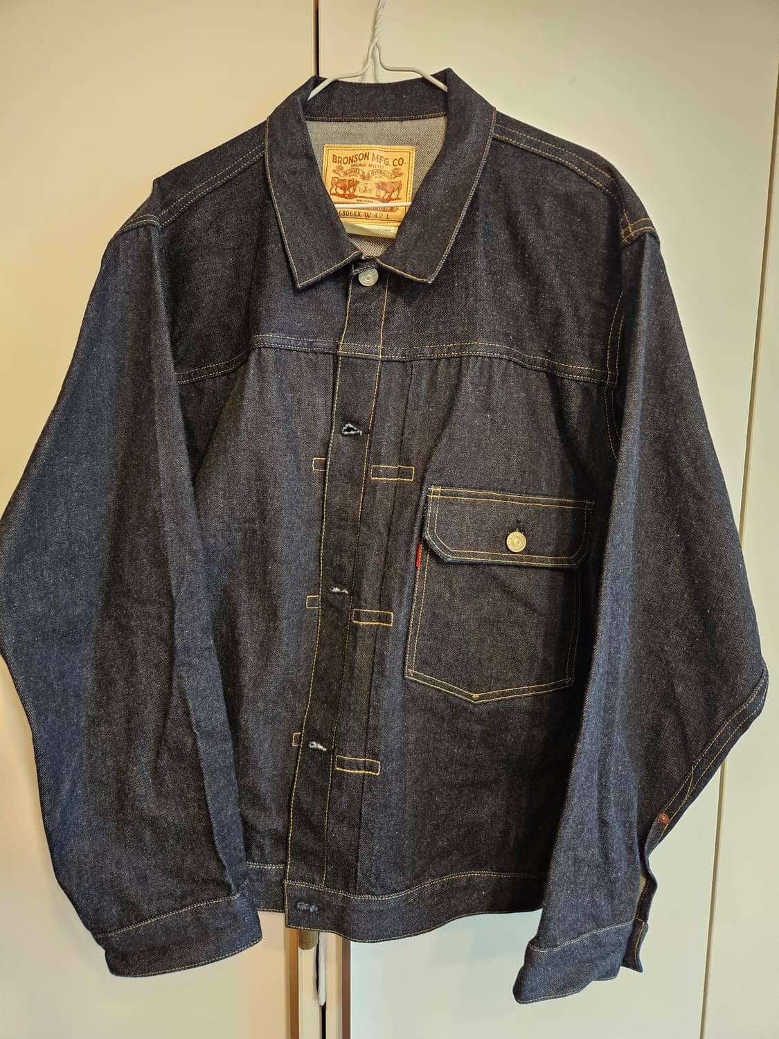 브론슨 46806xx 1세대 데님 자켓 42 105사이즈 상품이미지2