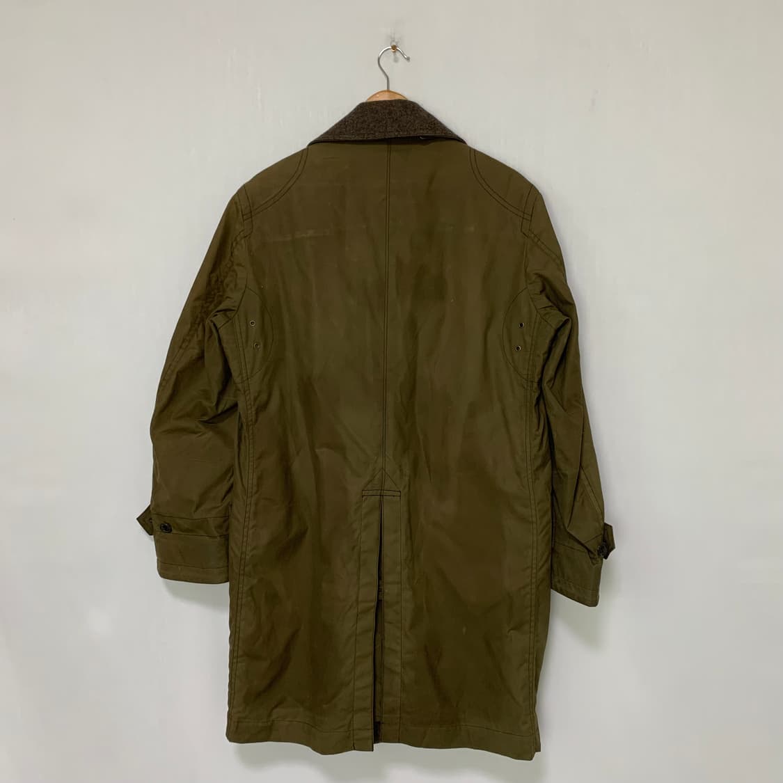 제이프레스 카라 야상 코트 카키 y2k 빈티지 L 상품이미지4
