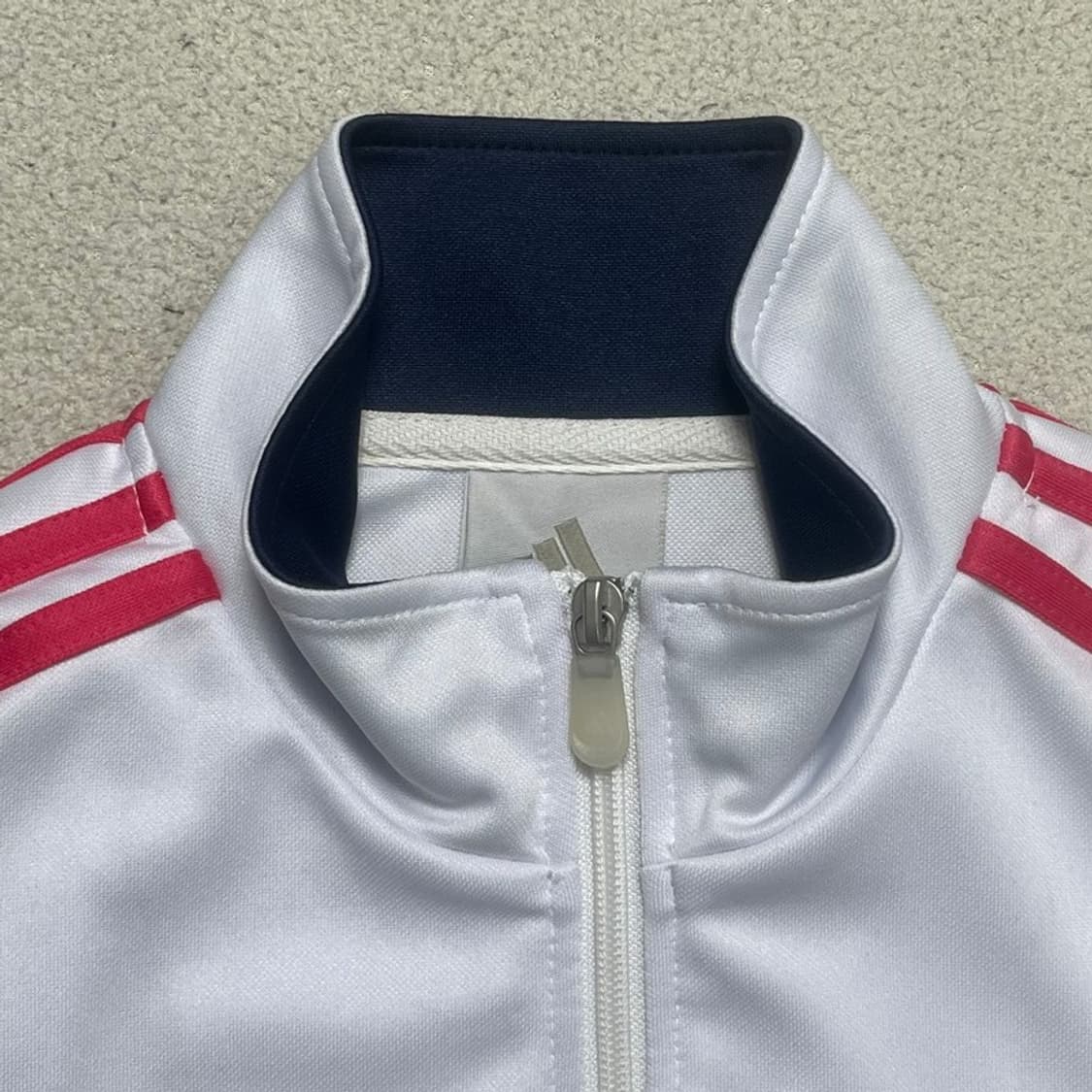 ADIDAS 트랙탑 져지 화이트-핑크 90 상품이미지4