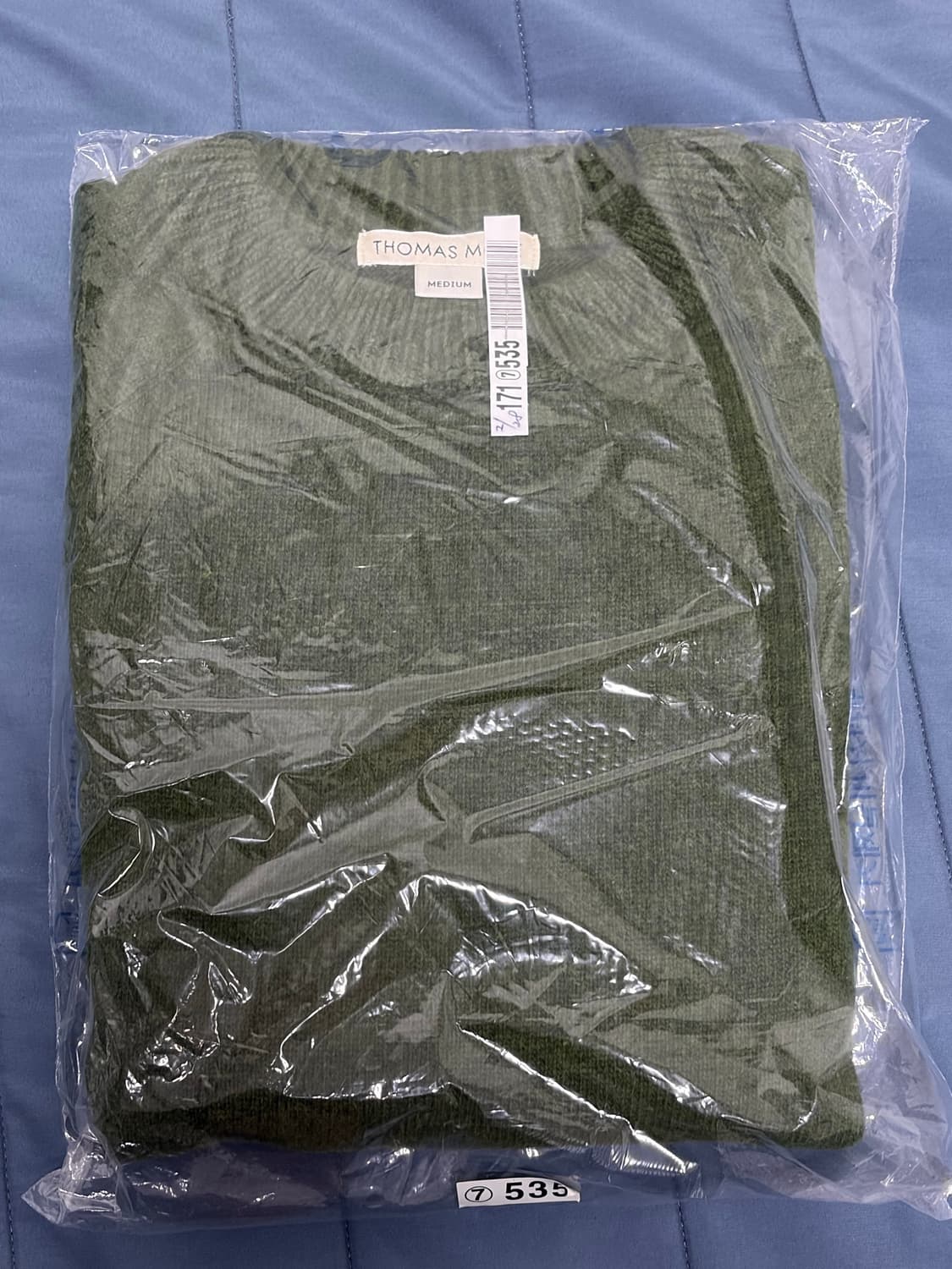 토머스모어 램스울 니트 M 상품이미지1