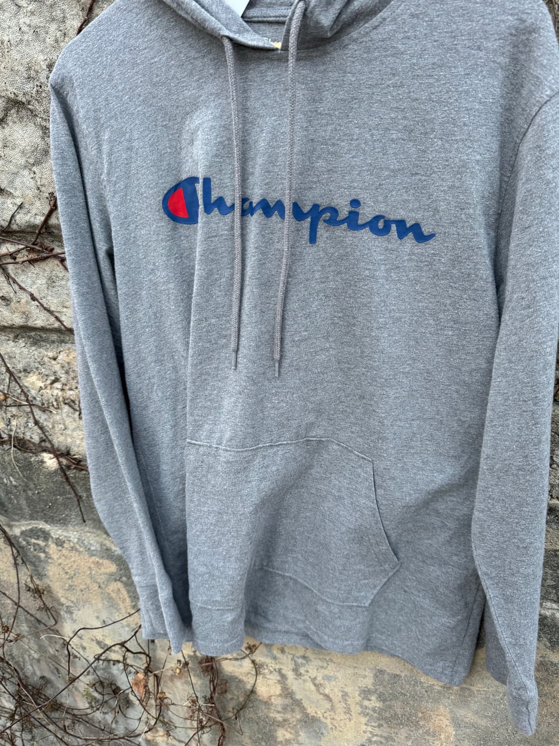 챔피온 빈티지 로고 롱슬리브 후드 후드티 맨투맨 상품이미지3