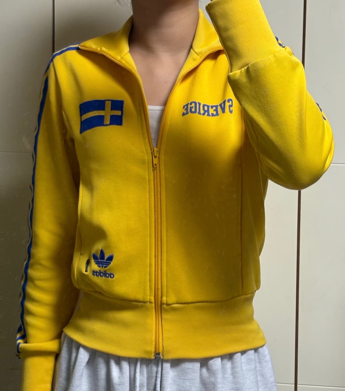 아디다스 피파 스웨덴 져지 옐로우 블루 상품이미지1