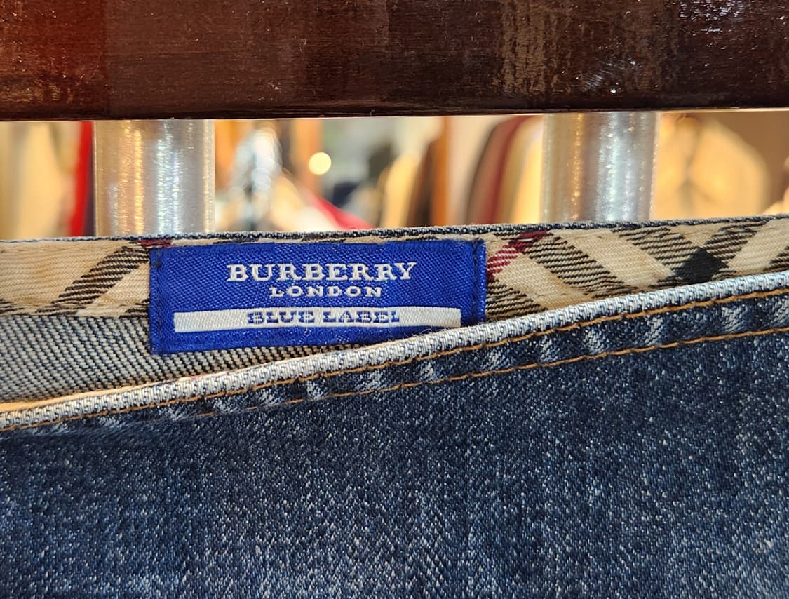 BURBERRY 버버리 블루라벨 데님 스커트 상품이미지3