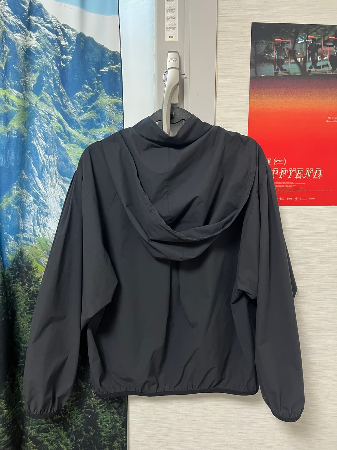 미스치프 SS 컬러블록 윈드브레이커 블랙 상품이미지2