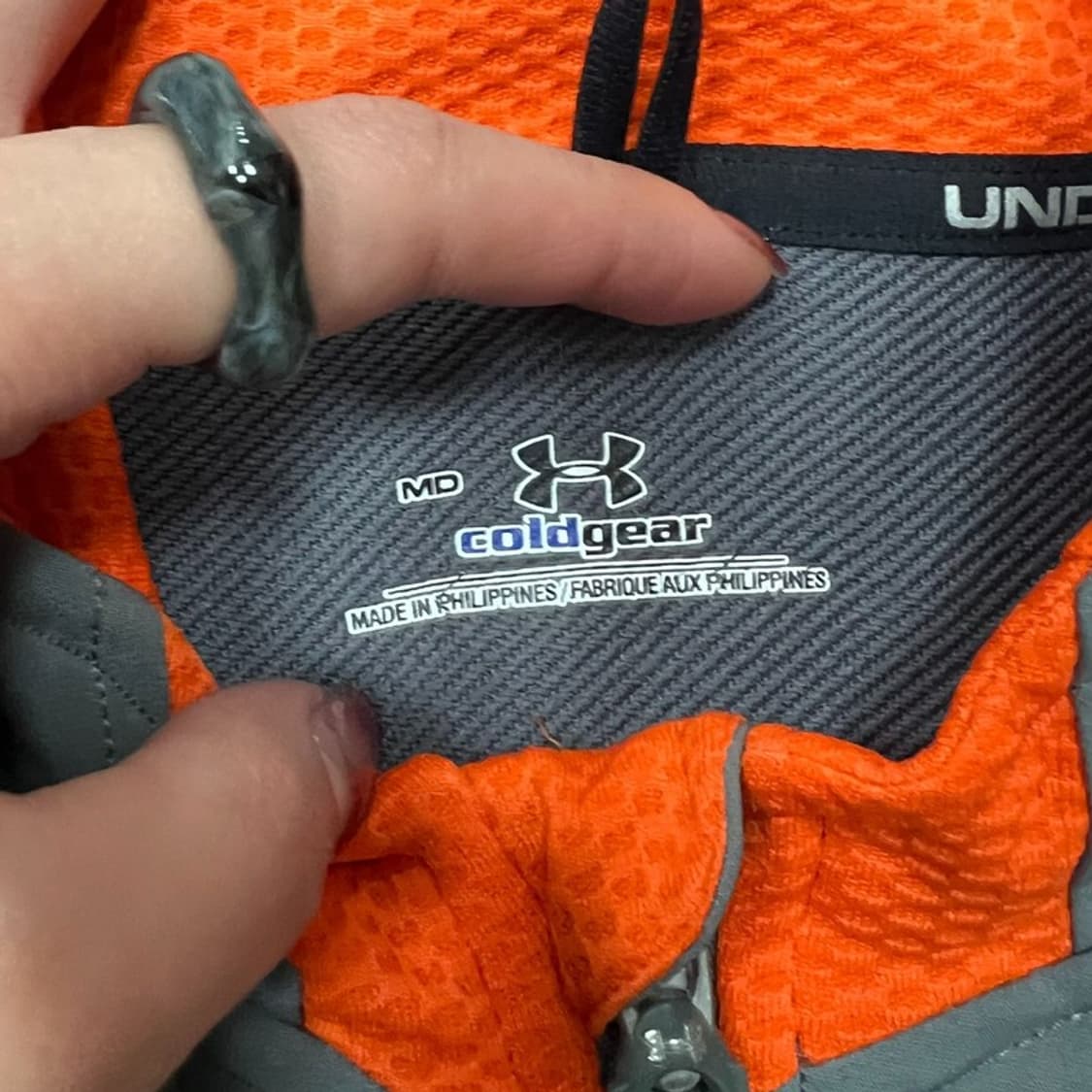 언더아머 콜드기어 리액터 집업 v0796 상품이미지5