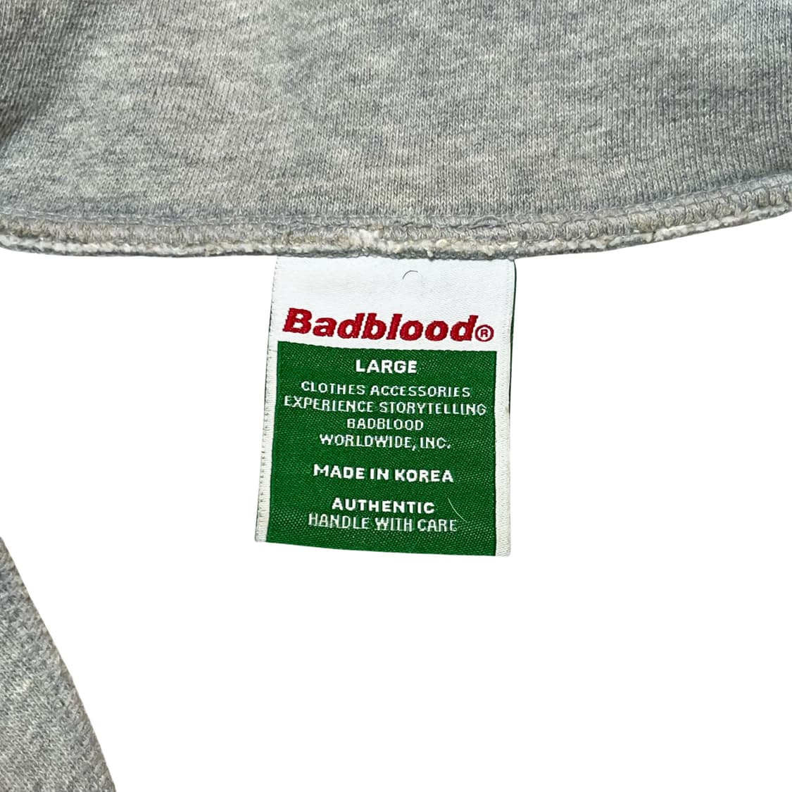 Badblood, University logo heavy weight a 상품이미지7