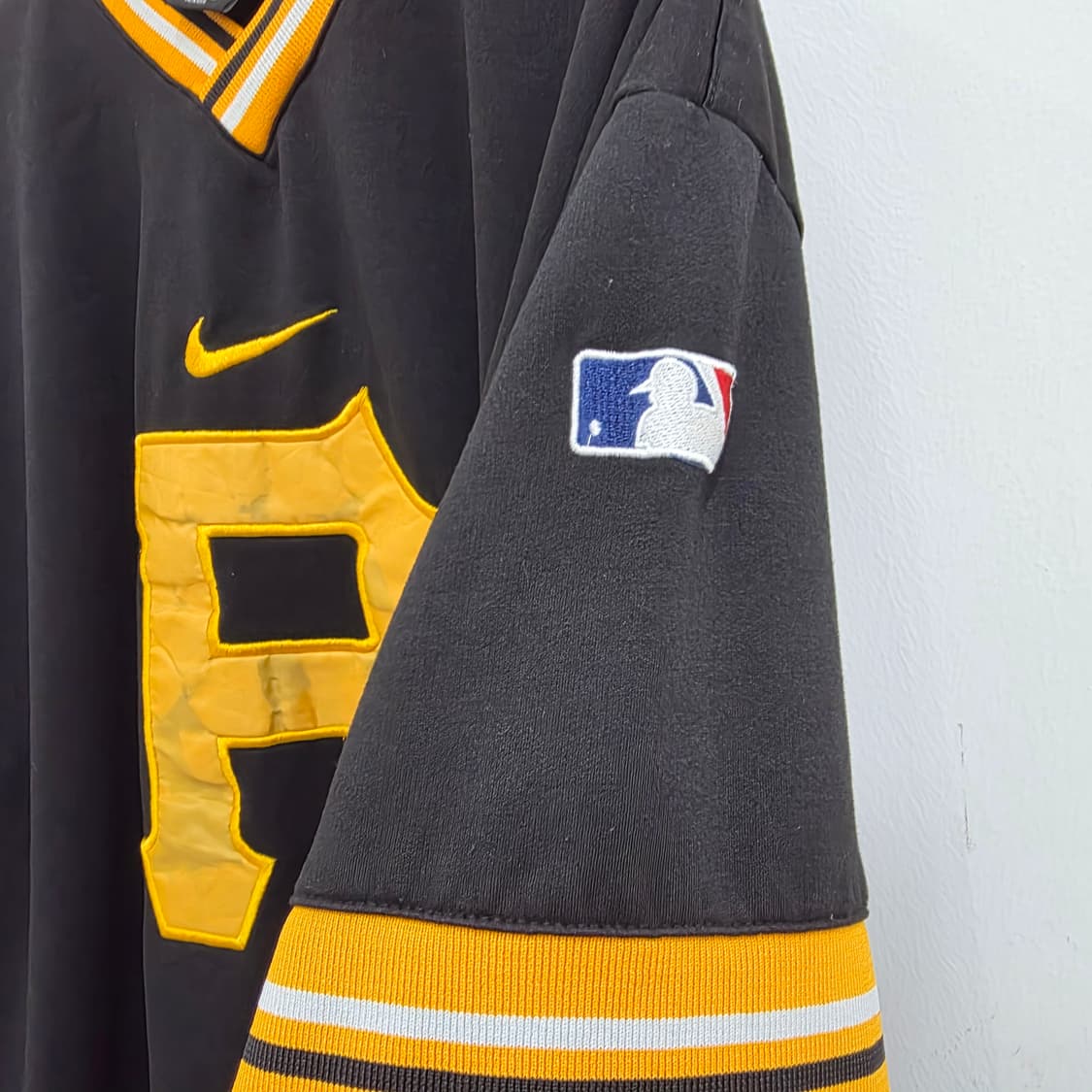 빈티지 나이키 MLB 피츠버그 파이리츠 풀오버 기모 맨투맨 상품이미지6