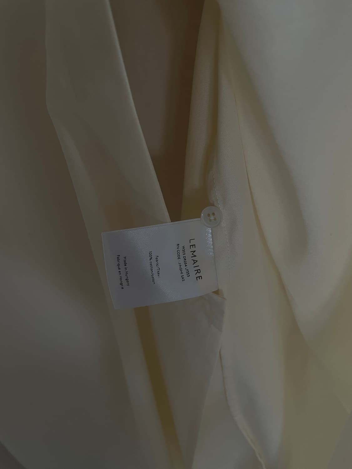 르메르 트위스트 셔츠 원피스  상품이미지5