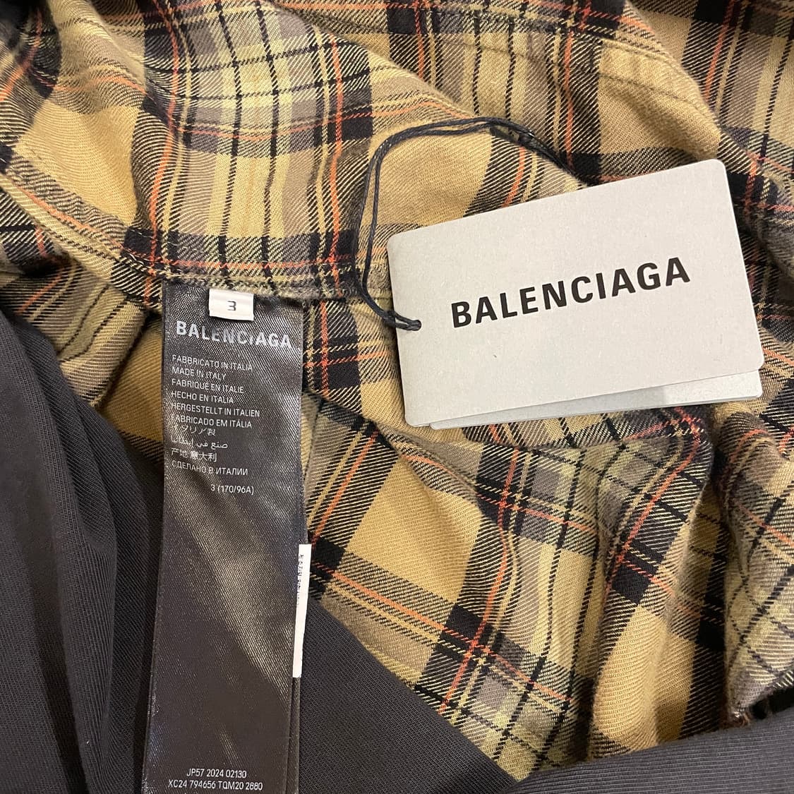 발렌시아가 파리스 레이어드 셔츠 상품이미지4