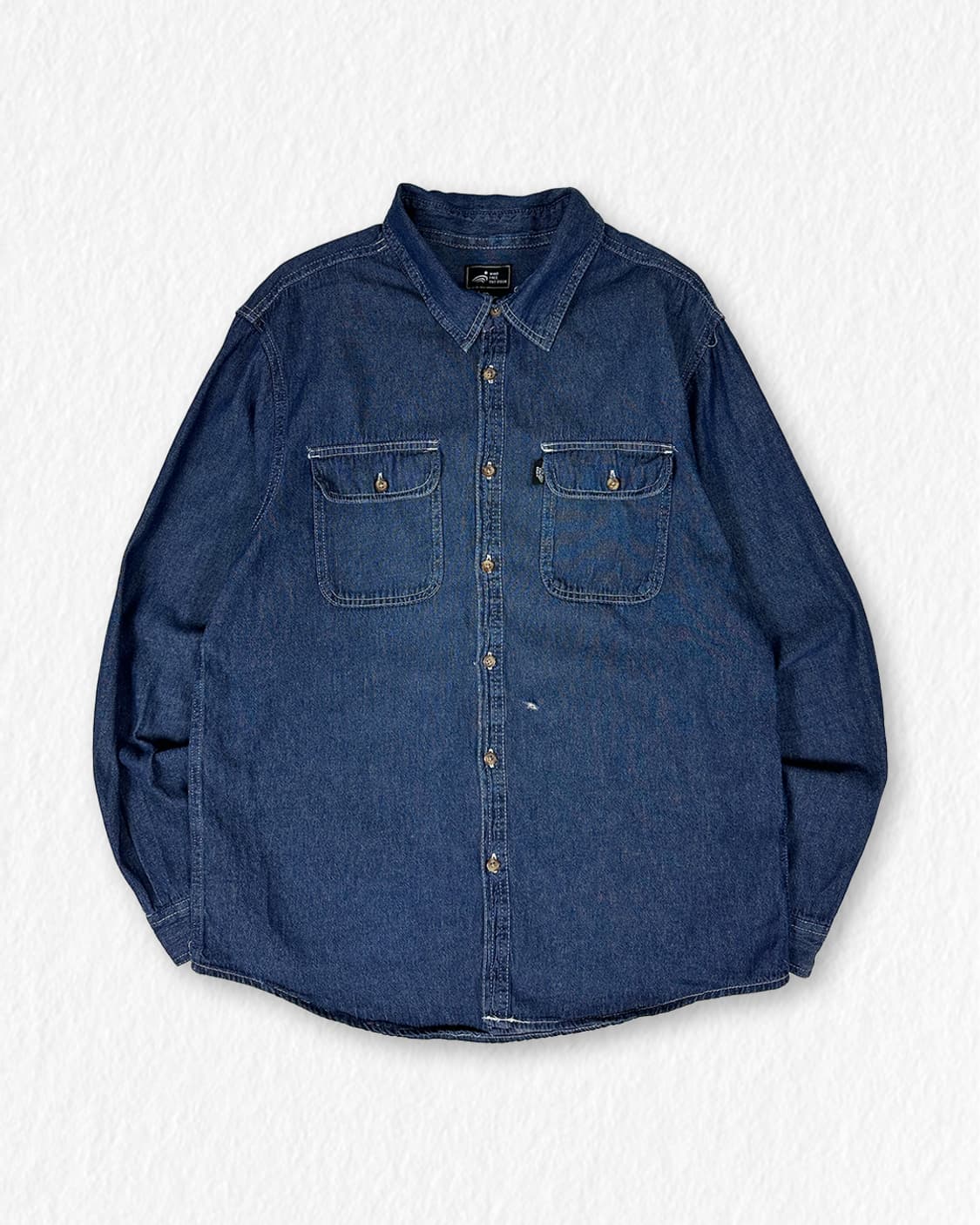 윈드페이스아웃도어 데님 셔츠 상품이미지1