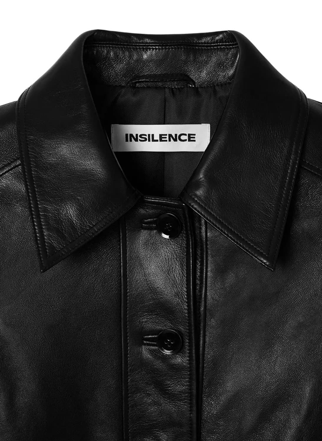 인사일런스 우먼 레더 자켓  상품이미지3