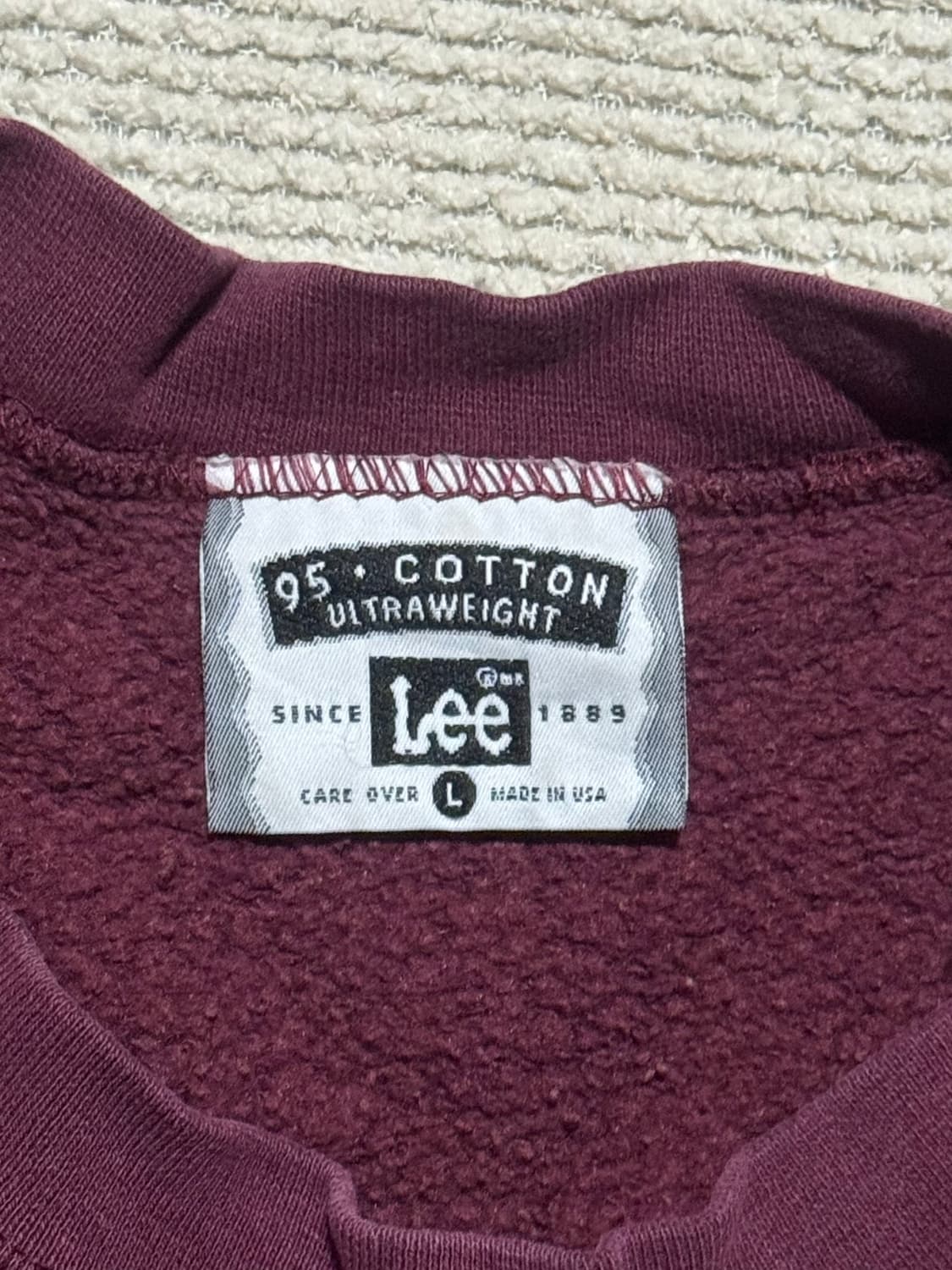 90s USA Lee Fire Academy 스웻셔츠 L 상품이미지3