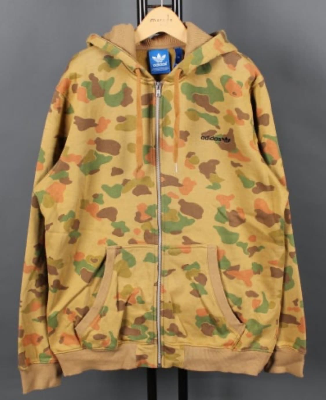 아디다스 카모 기모후드집업 상품이미지1